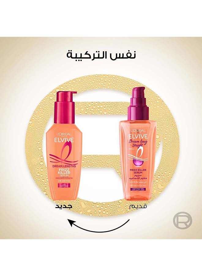 L'Oreal Paris Elvive Dream Long Straight Frizz Killer Serum Orange 100.0ml - Image 2
