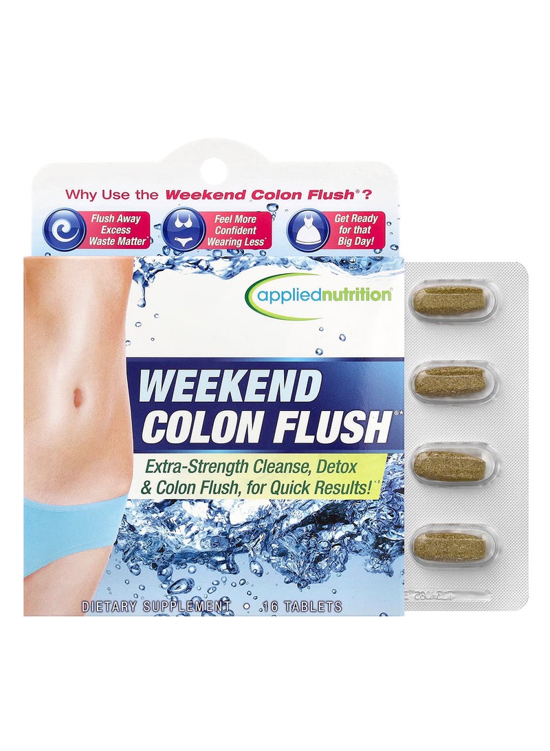 appliednutrition - Weekend Colon Flush, 16 Tablets - Image 1