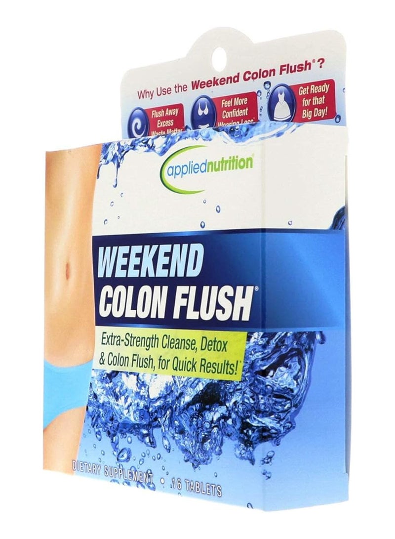 appliednutrition - Weekend Colon Flush, 16 Tablets - Image 1