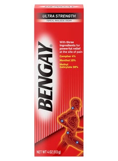 Bengay Ultra Strength Topical Analgesic Cream 4 oz  - Image 1