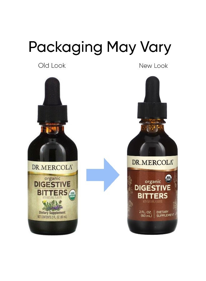 Dr. Mercola Organic Digestive Bitters With Natural Flavors 2 Fl Oz Packaging May Vary  - Image 1
