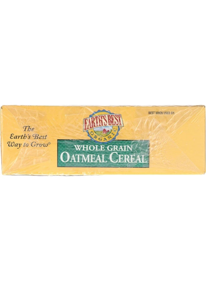 Earth's Best - Organic Whole Grain Oatmeal Cereal, 8 oz 227grams - Image 1