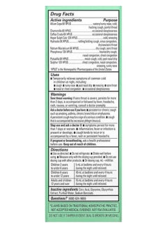 Hyland's Nighttime Cold n Cough Homeopathic Syrup 4 fl oz  - Image 2