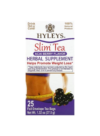 Slim Tea Acai Berry 25 Foil Envelope Tea Bags 1.32 Oz 37.5 G - pnsku/N49691344A/45/_/1747889228/5f0d17df-1755-4be3-8b7b-4c9987746e98