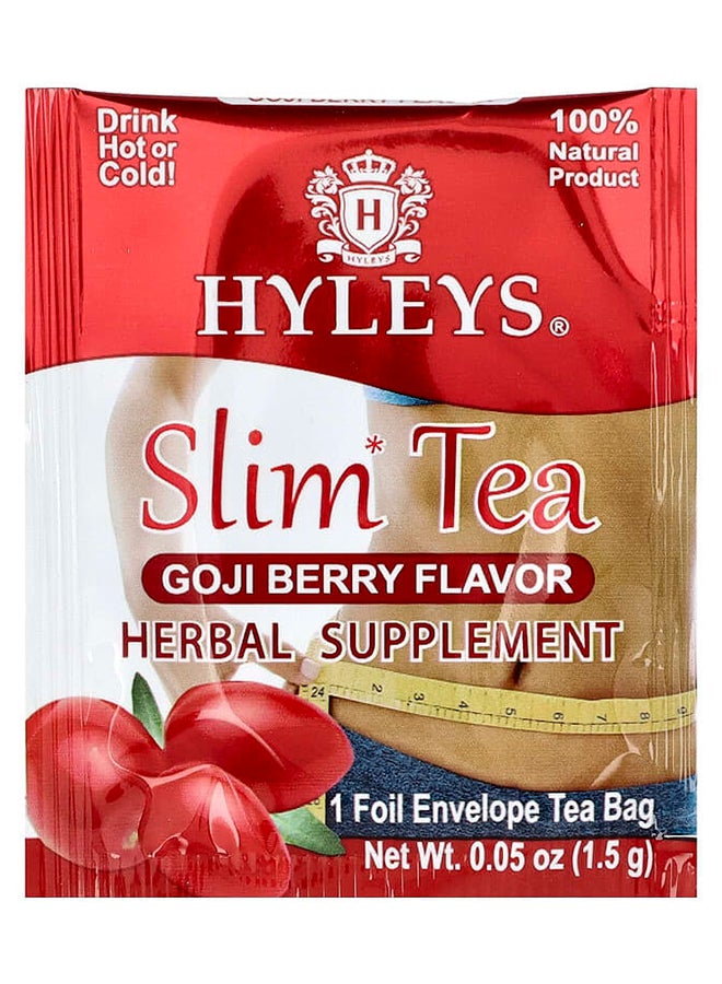 HYLEYS Tea 25 Bags Slim Tea - Goji Berry Flavor - Image 3