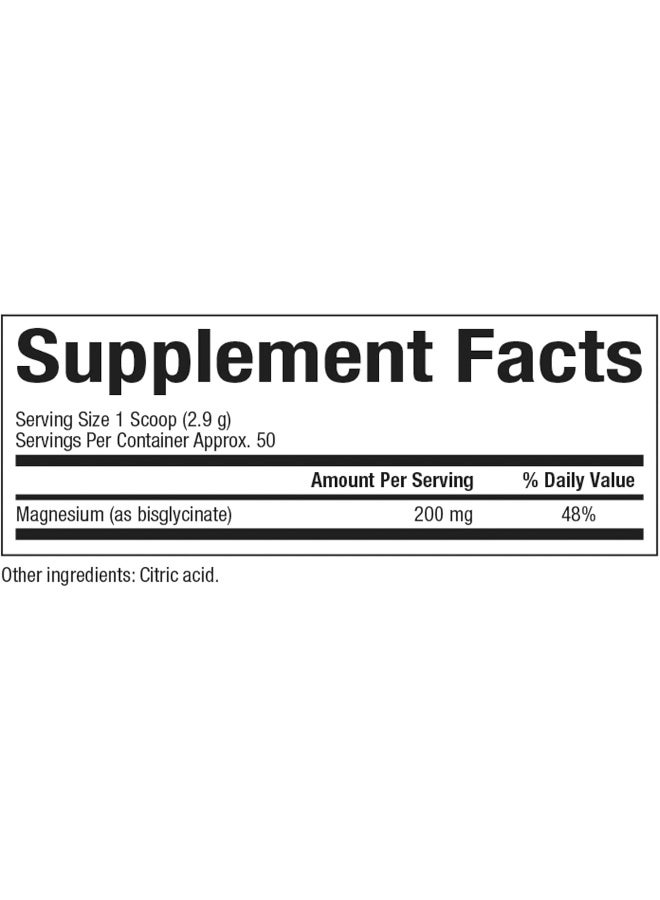 natural Factors Magnesium Pure Bisglycinate 200Mg 5.1 Oz Packaging May Vary - Image 3