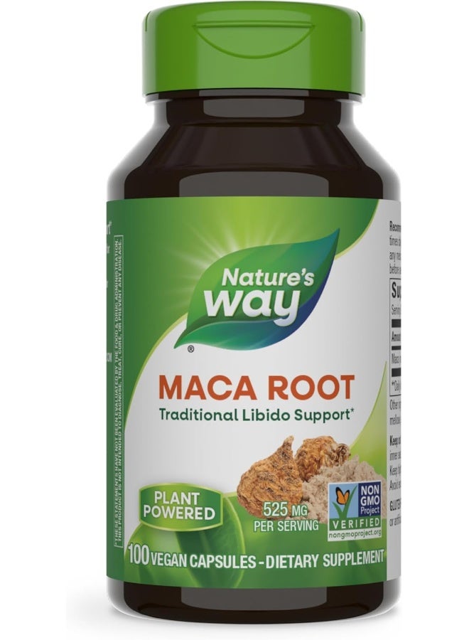 Maca Root 100 Vegan Capsules Packaging May Vary - pnsku/N49691557A/45/_/1738039084/9aa4181f-8076-4239-bcd1-7e56674b4a24