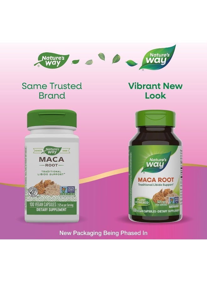 Maca Root 100 Vegan Capsules Packaging May Vary - pnsku/N49691557A/45/_/1738039093/0b70549f-5061-47c3-9a63-73e50eb32fce