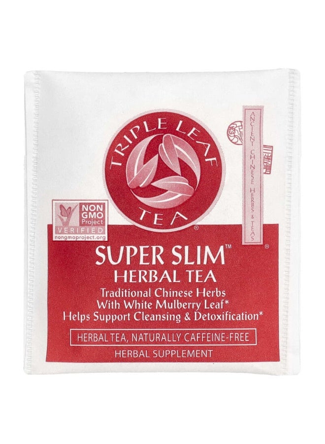 Triple Leaf Tea Pack of 20 - Super Slim Herbal Tea Bags - Image 3