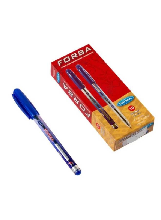 PRIMA - Prima Ballpoint pen Forsa 10 pcs Blue - Image 1