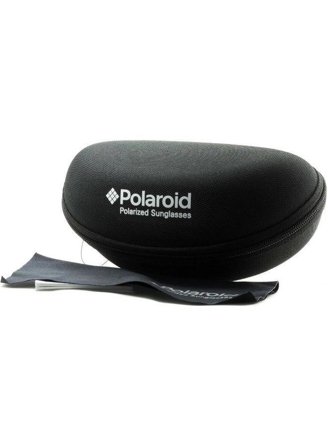 Polaroid Polaroid Men's Polarized Grey Lens Plastic Full Rim Rectangular Sunglasses 217497  - Image 5
