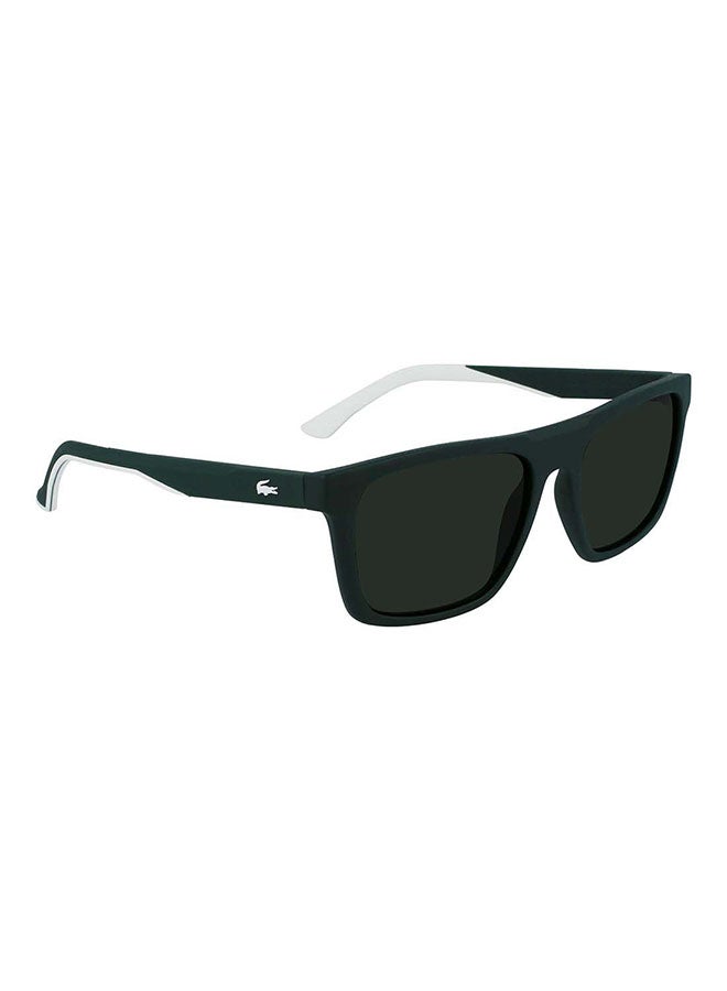 LACOSTE Men's Full Rim Bio Injected Modified Rectangle Sunglasses  L957S-301-5618 - Image 3