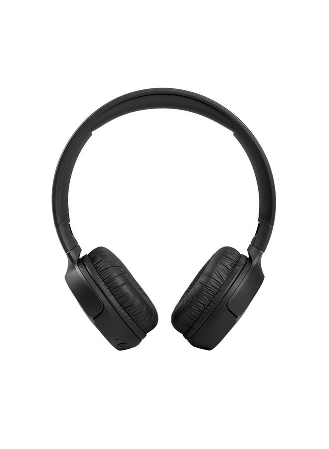 JBL Tune 510Bt Wireless On-Ear Headphones - Pure Bass - 40H Battery - Speed Charge - Fast Usb Type-C - Foldable Black - Image 3