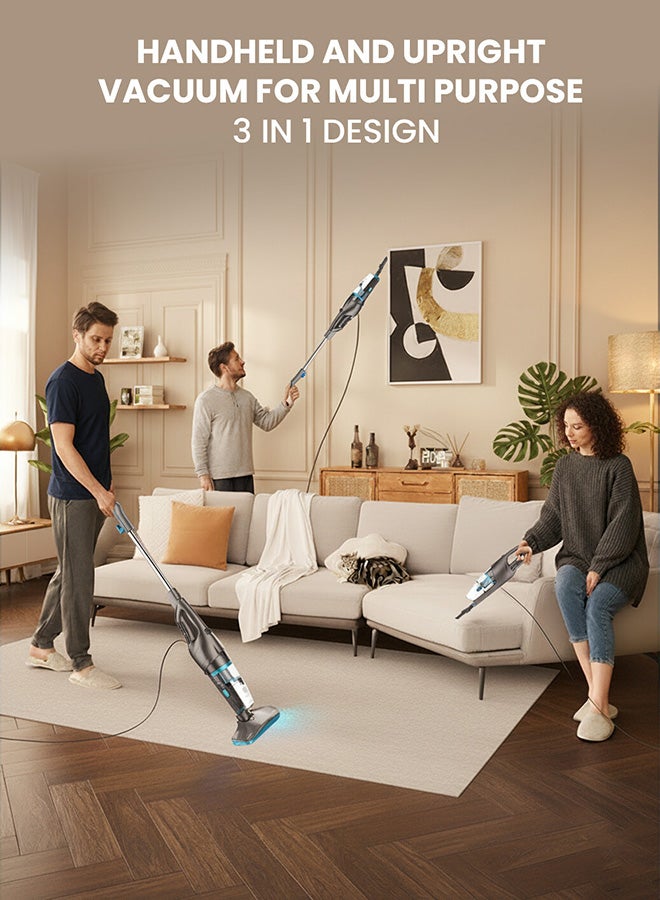 ديرما مكنسة كهربائية محمولة باليد 600 W DX900 منتج بلون أسود - Image 3