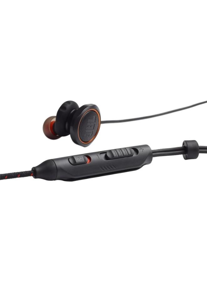 JBL - Quantum 50 Wired, In-Ear Gaming Headphones with Inline Control - Image 1