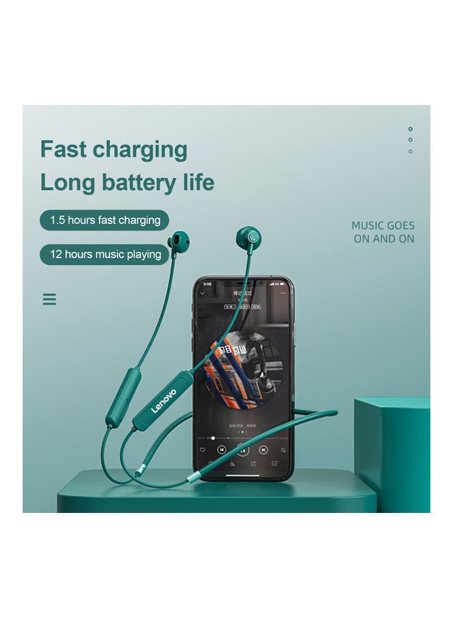 لينوفو سماعات رأس SH1 لاسلكية مزودة بتقنية بلوتوث بتصميم طوق للرقبة أزرق - Image 3