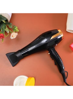 KRYPTON Portable Powerful Hair Dryer Black  - Image 4