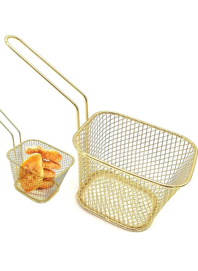 Mini Fry Basket Gold - pnsku/N49763444A/45/_/1739788902/a679b579-64d9-4e4a-a583-fef2c494c274