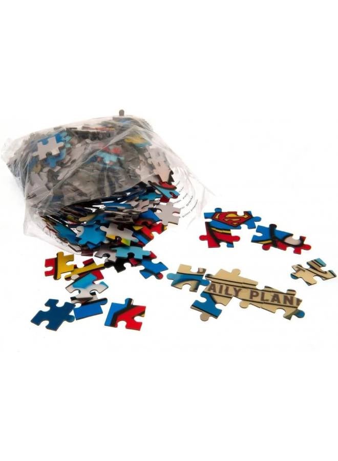 Prime 3D DC Comics  Superman 300 Pcs Puzzle With Plush - Image 4