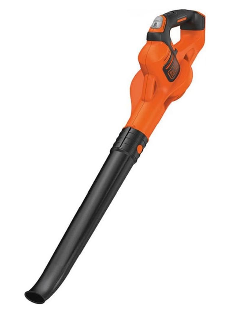 بلاك اند ديكر منفاخ أوراق لاسلكي بجهد 18 فولت وسرعة نفخ 280 كم/ ساعة ومقبض مريح (البطارية غير متضمنة) طراز GWC1820PCB-XJ برتقالي/أسود - Image 1