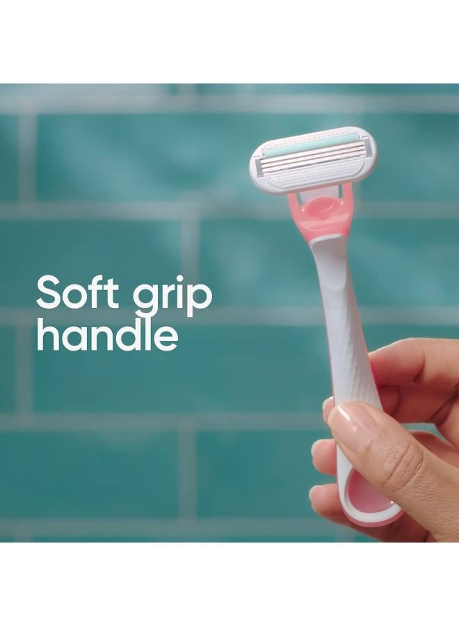 Gillette - 525 VENUS SENSITIVE DISPO 3CT Pink - Image 1