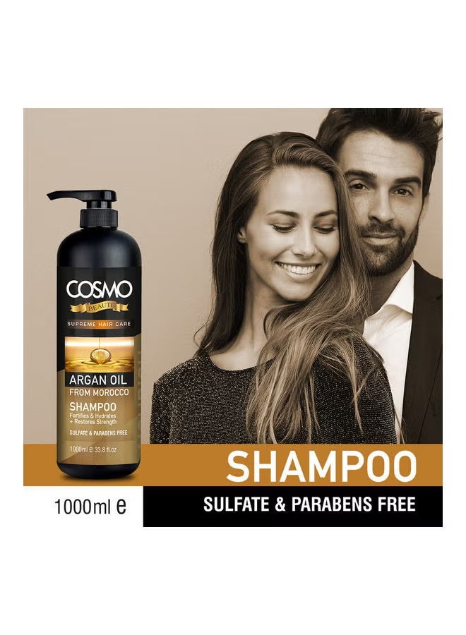 COSMO Argan Shampoo And Argan Conditioner Multicolour 2000ml  - Image 3
