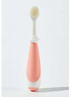 LuQu Tooth Brush Flower Shape Silicone Pink  - Image 2