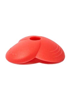 LuQu Tooth Brush Flower Shape Silicone Pink  - Image 3