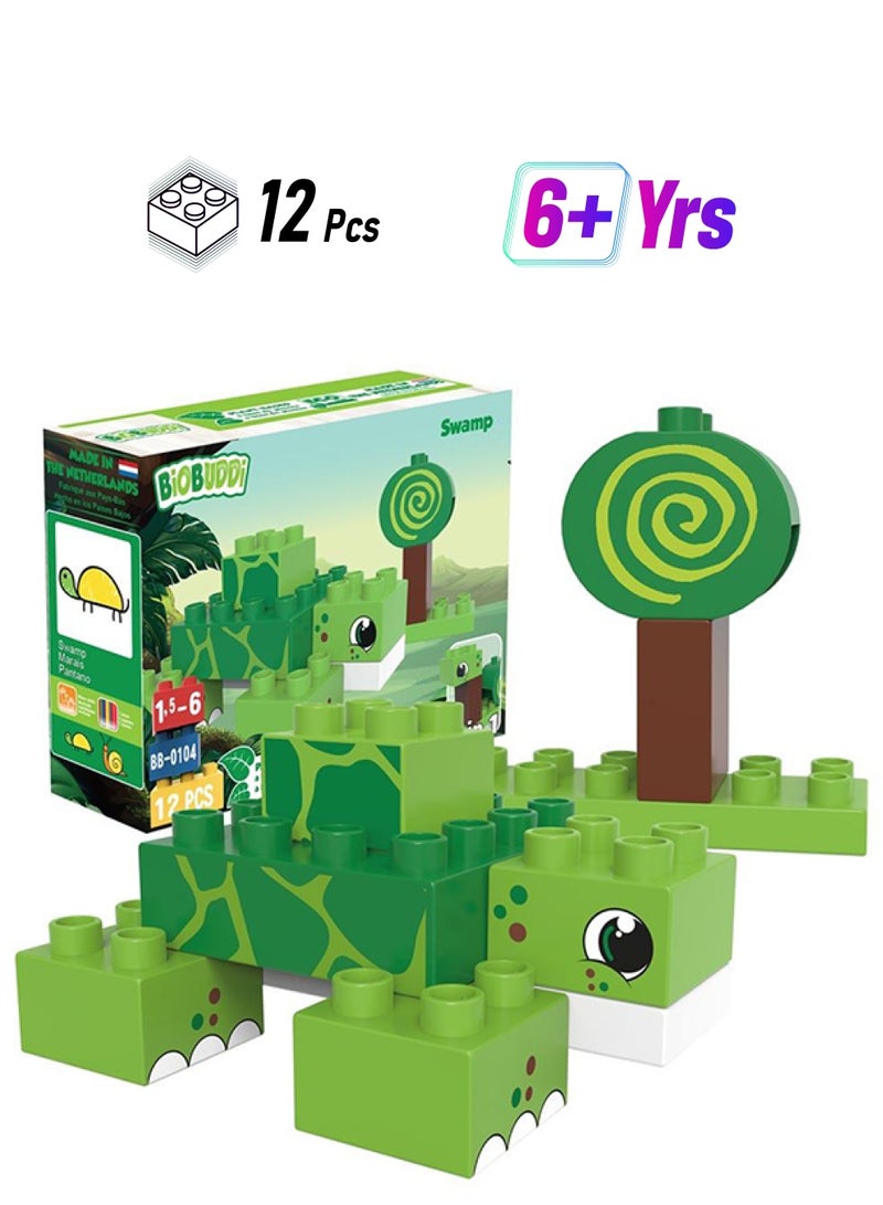 BioBUDDi BB-0104 Swamp Building Set 12 6+ Years - Image 1