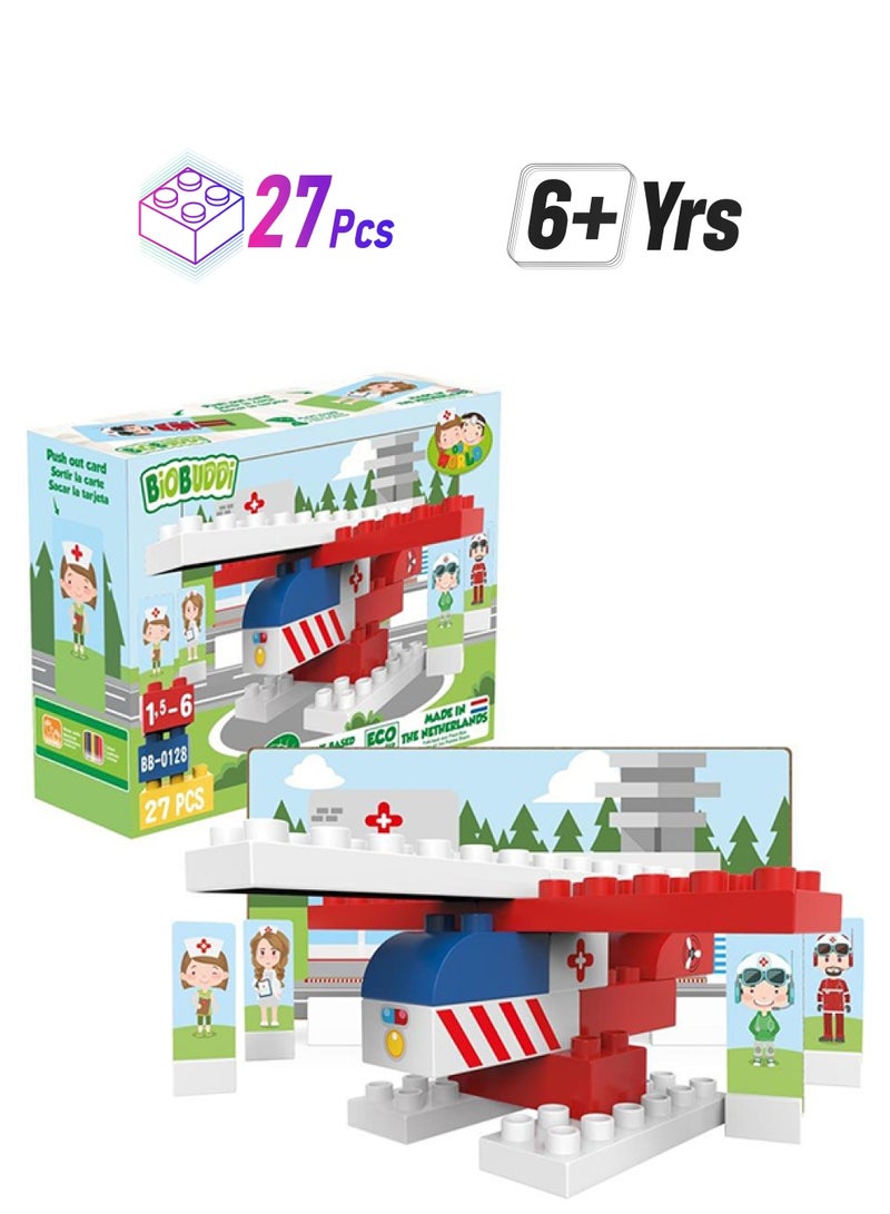 BioBUDDi BB-0128 27-Piece Rescue Building Sets 27 6+ Years - Image 1