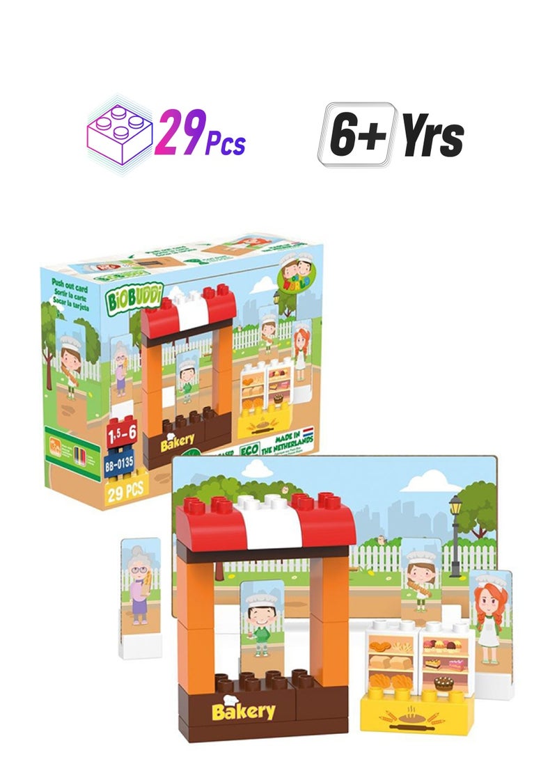 BioBUDDi BB-0135 Bakery Building Set 29 6+ Years - Image 1