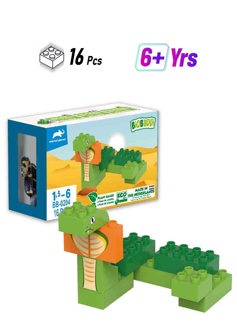 BioBUDDi BB-0204 16-Piece Cobra Building Sets 16 6+ Years - Image 1