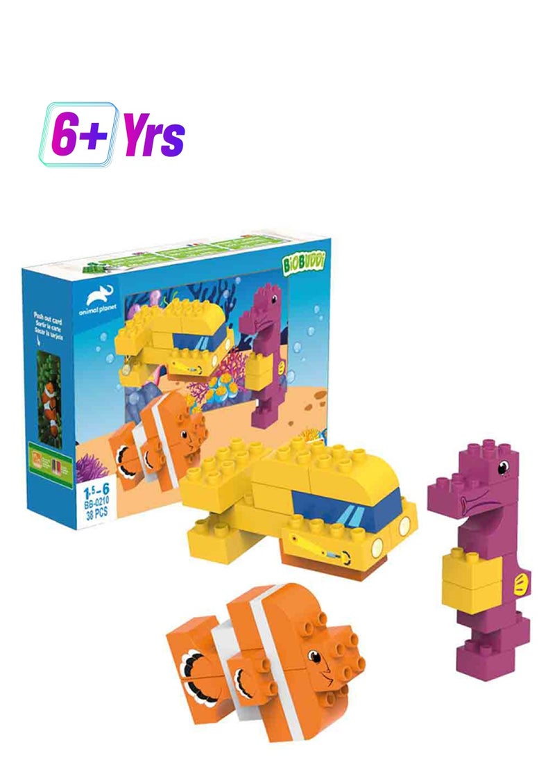 BioBUDDi - BB-0210 Submarine Building Set 38 6+ Years - Image 1