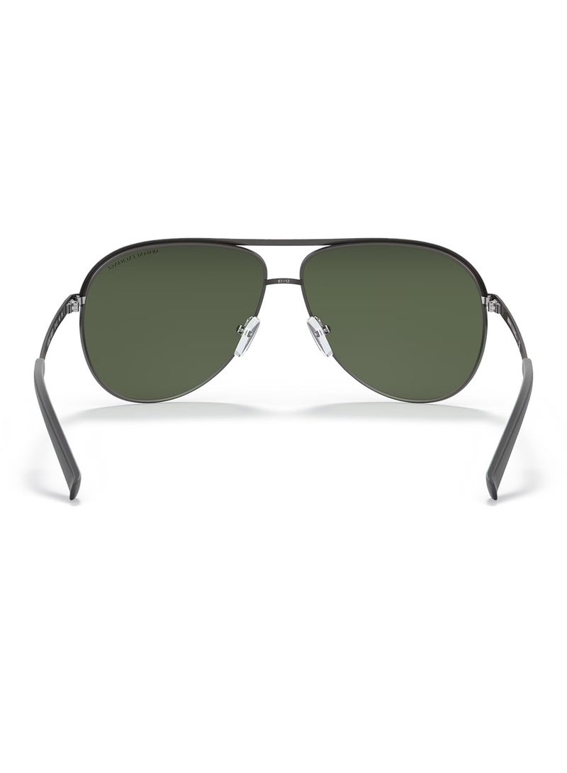 ارماني اكسشينج نظارات شمسية مربعة Ax-2002-61-6003-71 - Image 2