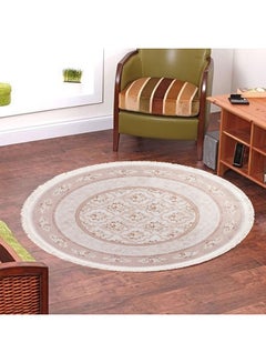 Round Soft Touch Carpet Beige 120x120cm - pnsku/N49859511A/45/_/1707999545/2f6f31be-9a1d-48db-9665-23a87e5f54fd