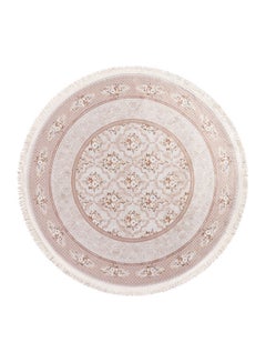 Round Soft Touch Carpet Beige 120x120cm - pnsku/N49859511A/45/_/1707999615/ae3623d9-1739-4eed-b7ee-b630d8643fa9