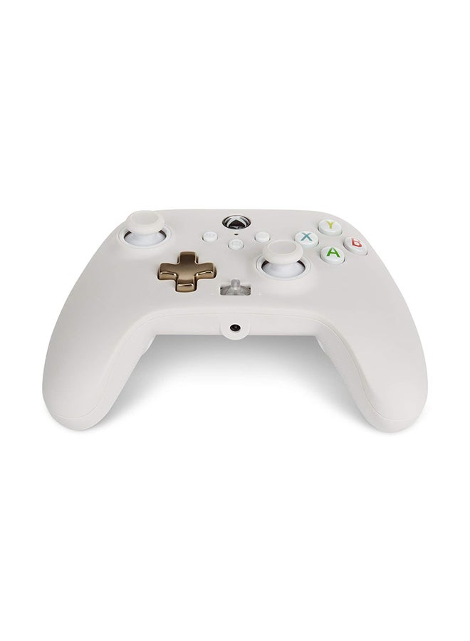 PowerA - PowerA Enhanced Wired Gaming Controller for Xbox Series X/S, Xbox One, PC, Windows 10/11, White, Mist - Image 1