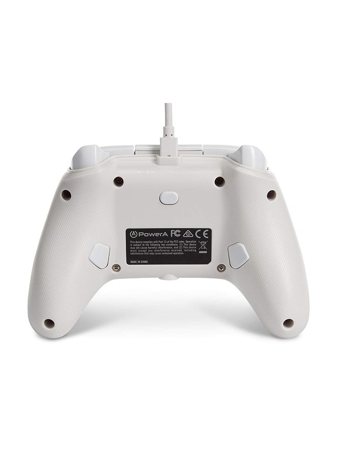 PowerA - PowerA Enhanced Wired Gaming Controller for Xbox Series X/S, Xbox One, PC, Windows 10/11, White, Mist - Image 1