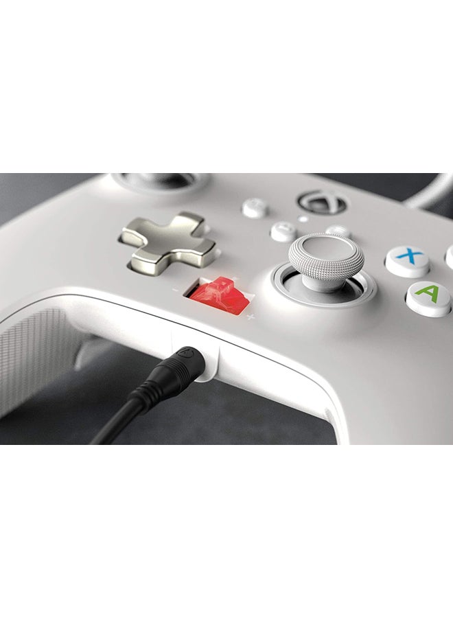 PowerA - PowerA Enhanced Wired Gaming Controller for Xbox Series X/S, Xbox One, PC, Windows 10/11, White, Mist - Image 1