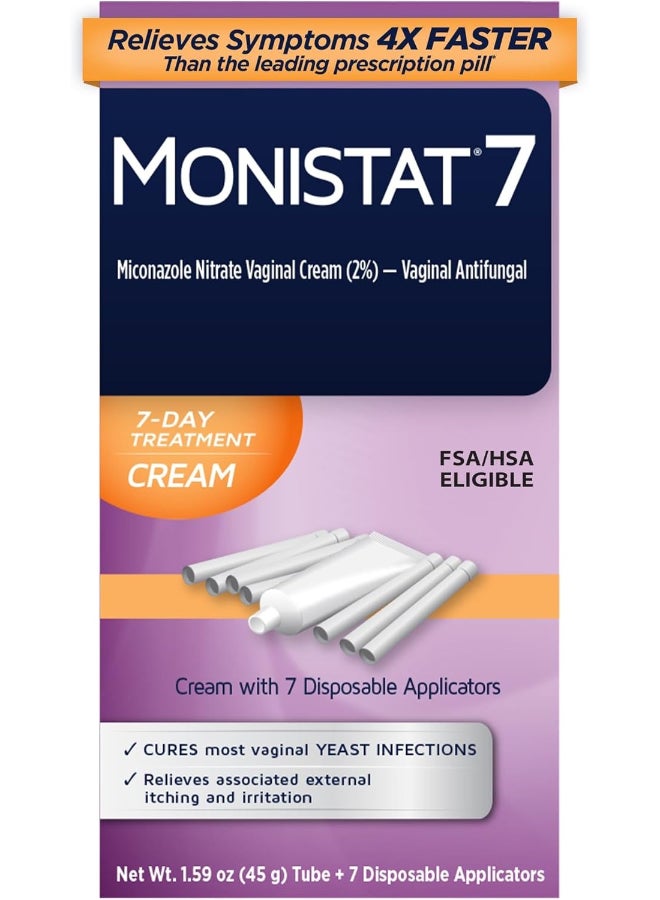 Monistat 7-Day Yeast Infection Treatment Cream - Image 2