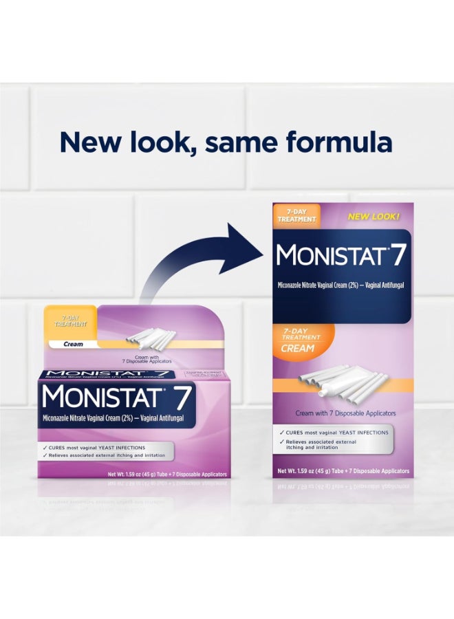 Monistat 7-Day Yeast Infection Treatment Cream - Image 1