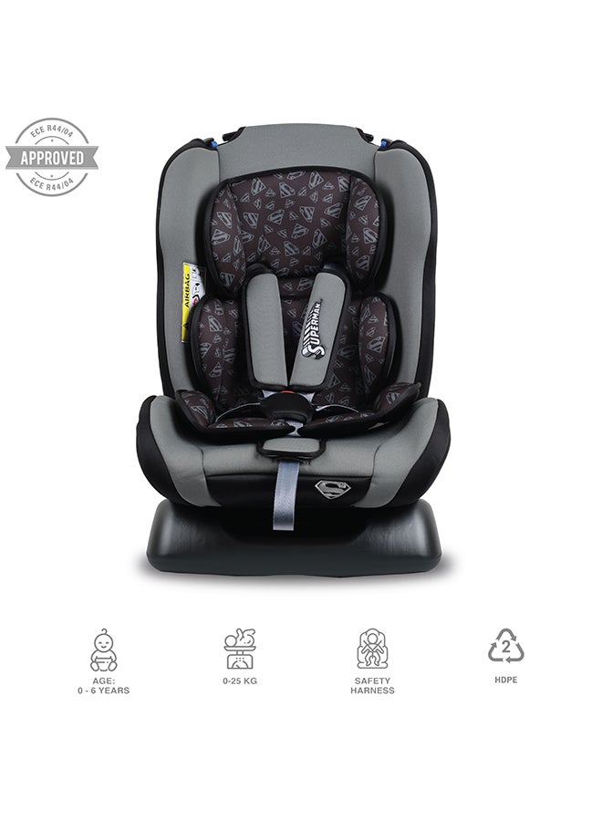 ديزني مقعد سيارة للرضع/الأطفال 3 في 1 من دي سي كوميكس سوبرمان، مناسب من 0 أشهر إلى 6 سنوات، حتى 25 كجم - Image 3