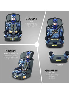 DC Comics 3-In-1 Batman Baby/Kids Car Seat + Booster Seat, Suitable from 9 months to 12 years, Upto 36kg  - Image 5