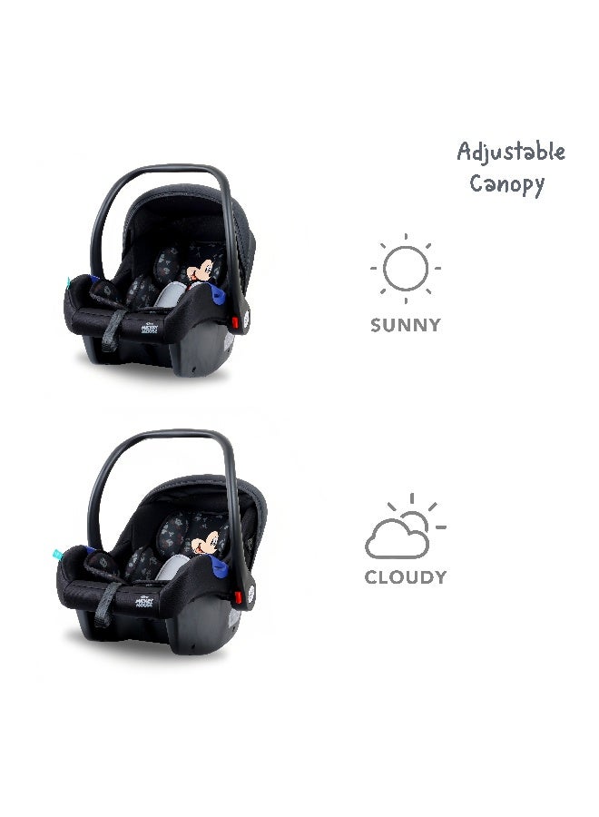 ديزني مقعد سيارة/حاملة أطفال ميكي ماوس، مناسب من 0 شهر إلى 12 شهر، حتى 13 كجم - Image 4