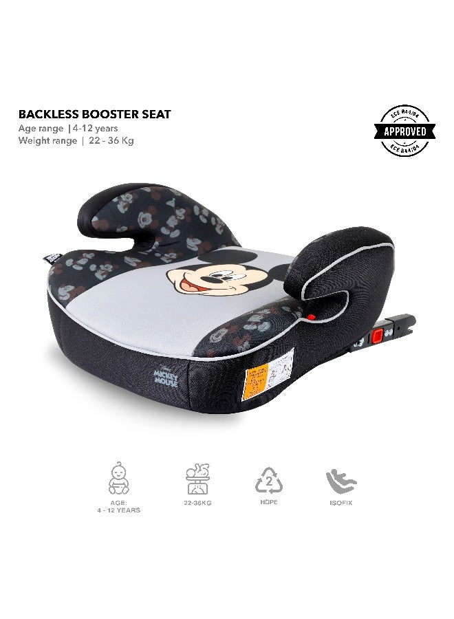 Disney Mickey Mouse Kids Booster Seat 22-36Kg 6-12 Years - Image 3