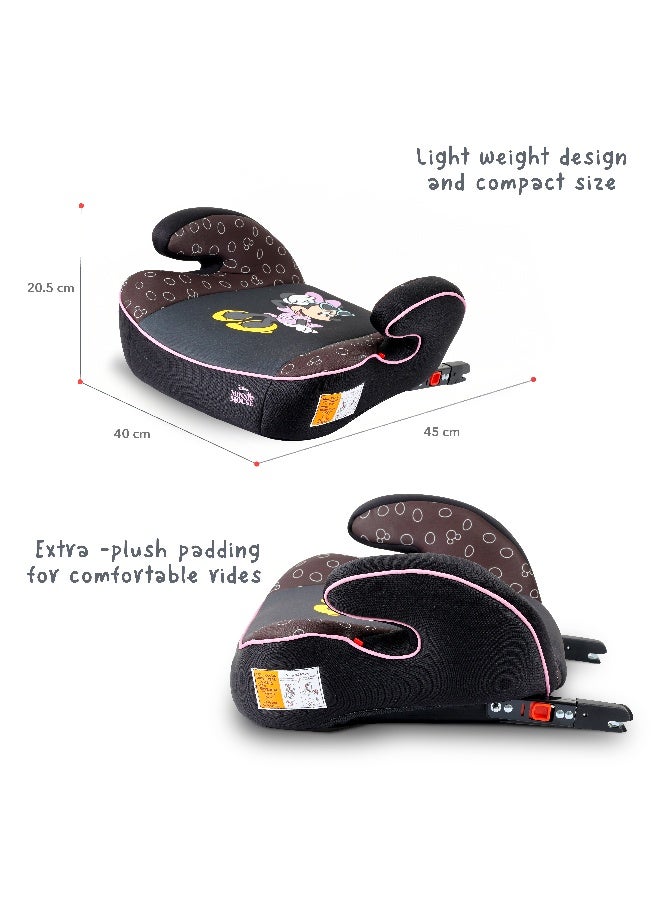 Disney Minnie Mouse Kids Booster Seat, Suitable from 4 years to 12 - Image 4