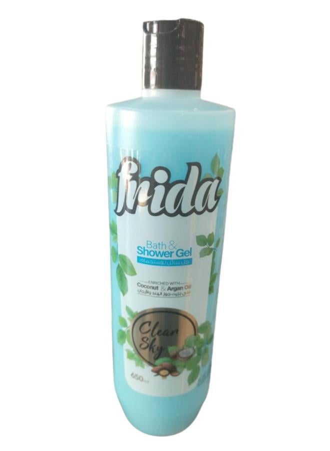 فريدا جل استحمام كلير سكاي متعدد الألوان 650ملليلتر