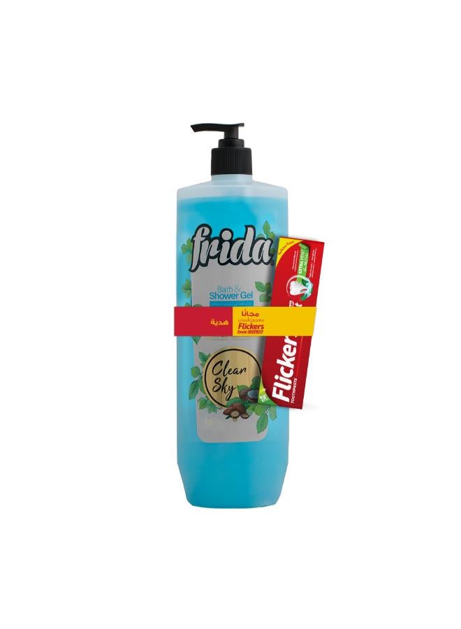 فريدا جل استحمام كلير سكاي متعدد الألوان 1.2لترات