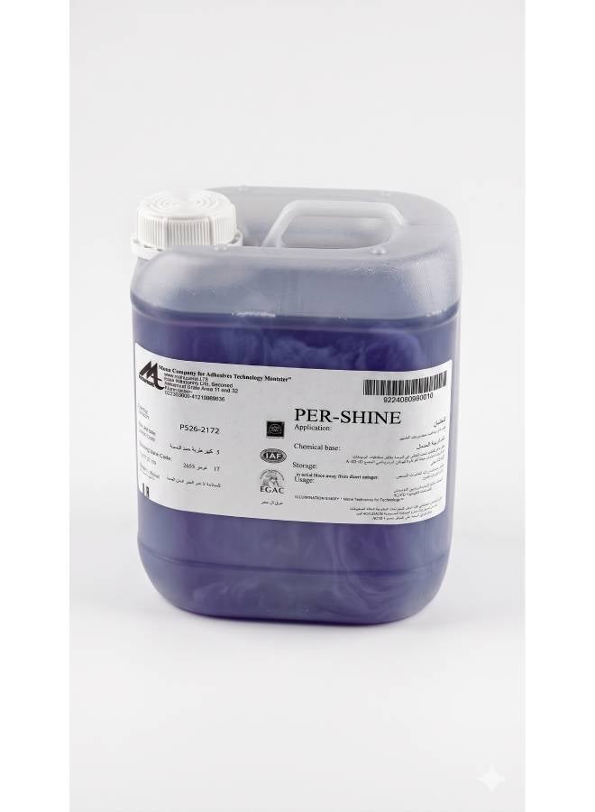 Bear Shine Glass Cleaner (Glossy Without Lime) Blue 5kg