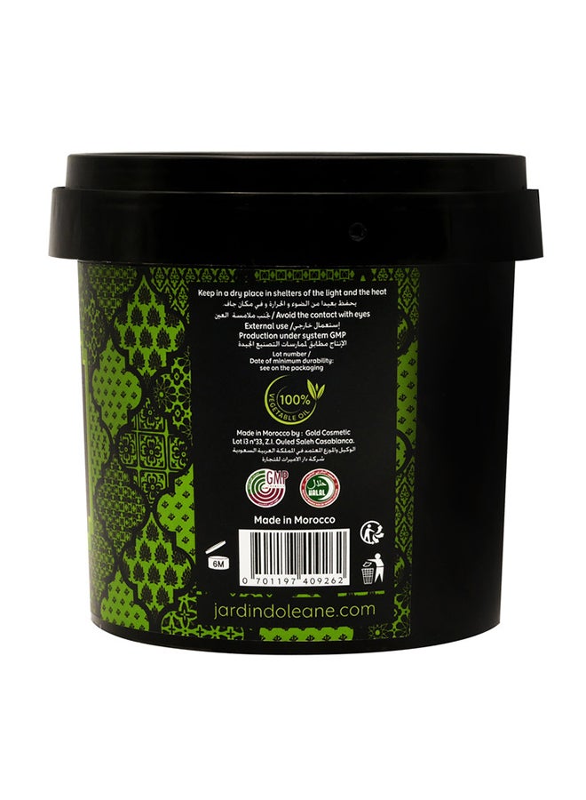 جاردن دي أوليان الصابون المغربي بزيت الزيتون أخضر/أسود 500جرام - Image 3